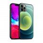 NXE meka maskica s motivom šarenih krugova za iPhone 12 Pro Max - zeleni
