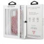 Guess 4G Liquid Glitter maskica za iPhone 12 Pro Max - ružičasti