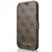 Guess 4G Book flip futrola za iPhone 12 / 12 Pro - smeđi