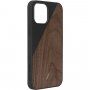 Native Union Clic Wooden drvena maskica za iPhone 12 Pro Max - smeđocrna
