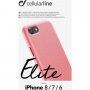 Cellularline Elite maskica od PU kože za iPhone 6 / 7 / 8 / SE (2020/2022) - narančasti