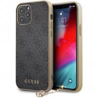 Guess 4G Charms maskica za iPhone 12 Pro Max - sivi