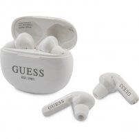 Guess True Wireless bežične slušalice s futrolom za punjenje za Apple uređaje - bijela