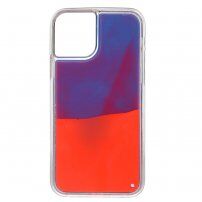Maskica sa šljokicama koja svijetli u mraku za iPhone 12 Pro Max - tamno plavi