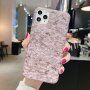 Maskica od meke plastike s maskirnim uzorkom za iPhone 12 mini - ružičasti