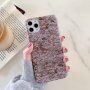 Maskica od meke plastike s maskirnim uzorkom za iPhone 12 mini - ružičasti