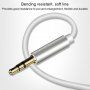 Spojni kabel AUX s konektorima lightning 8-pin / 3,5mm jack za iPhone / iPad - 1 m - bijeli
