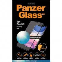 PanzerGlass Edge-to-Edge antirefleksno kaljeno staklo za iPhone XR / 11 - crno