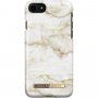 iDeal of Sweden Golden Pearl Marble maskica za iPhone 6 / 6S / 7 / 8 / SE (2020/2022) - bijeli