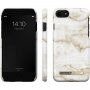 iDeal of Sweden Golden Pearl Marble maskica za iPhone 6 / 6S / 7 / 8 / SE (2020/2022) - bijeli