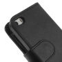 Kožna futrola s odjeljkom za kartice za Apple iPhone 5 / 5S / SE (2016) - crna