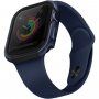 Uniq Valencia metalna futrola za Apple Watch 44mm - plavo