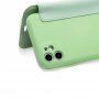 Flip futrola s džepom za karticu za iPhone 11 Pro - zeleno