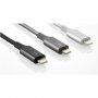 Belkin Boost Charge LED opleteni kabel s USB-C / Lightning konektorima - 1,2m - srebrni