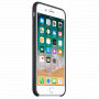 Original silikonska maskica za Apple iPhone 8 Plus / 7 Plus - crna
