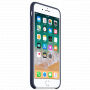 Original silikonska maskica za Apple iPhone 8 Plus / 7 Plus - ponoćno plava