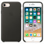 Original kožna futrola za Apple iPhone 8 / 7 - ugljen siva