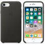 Original kožna futrola za Apple iPhone 8 / 7 - ugljen siva