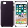 Original kožna futrola za Apple iPhone 8 / 7 - Ljubičasto
