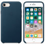 Original kožna futrola za Apple iPhone 8 / 7 - svemirski plava