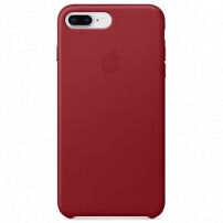 Original kožna futrola za Apple iPhone 8 Plus / 7 Plus - crvena