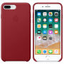 Original kožna futrola za Apple iPhone 8 Plus / 7 Plus - crvena