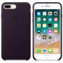 Original kožna futrola za Apple iPhone 8 Plus / 7 Plus - Ljubičasto