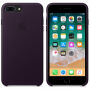 Original kožna futrola za Apple iPhone 8 Plus / 7 Plus - Ljubičasto