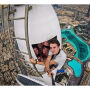 Teleskopski selfie štap / monopod sa žičanim okidačem za iPhone - duljina 101.4cm - crna
