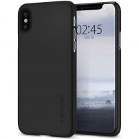 Spigen ultra-tanka otporna maskica za Apple iPhone XS / iPhone X - crna