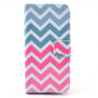 Futrola s magnetskim klipom za Apple iPhone 5C - Zig - zag uzorak