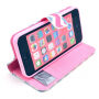 Futrola s magnetskim klipom za Apple iPhone 5C - Zig - zag uzorak