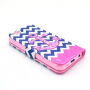 Futrola s magnetskim klipom za Apple iPhone 5C - Zig - zag uzorak sa sidrom