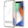 Spigen zaštitna maskica s magnetnim držačem za Apple iPhone XS / iPhone X - zlatna