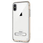 Spigen zaštitna maskica s magnetnim držačem za Apple iPhone XS / iPhone X - zlatna