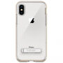 Spigen zaštitna maskica s magnetnim držačem za Apple iPhone XS / iPhone X - zlatna