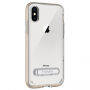 Spigen zaštitna maskica s magnetnim držačem za Apple iPhone XS / iPhone X - zlatna