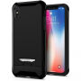 Spigen Signature zaštitna maskica od plastike i polikarbonata za Apple iPhone XS / iPhone X - crna
