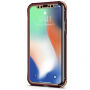 Spigen Signature zaštitna maskica od plastike i polikarbonata za Apple iPhone XS / iPhone X - zlatna