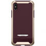 Spigen Signature zaštitna maskica od plastike i polikarbonata za Apple iPhone XS / iPhone X - zlatna