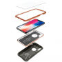 Spigen Armor visoko otporna zaštitna maskica s jačom zaštitom na kutevima za Apple iPhone XS / iPhone X - zelena