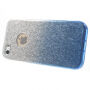 3u1 sjajna maska za iPhone 5 / 5S / SE (2016) - plava
