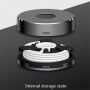 3u1 Powerbank, držač za punjenje i zaštitna futrola za kabel za Apple Watch - 1 500 mAh - crna