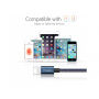 MCDODO USB sinkronizacijski kabel s funkcijom punjenja za Apple iPhone - 15cm - jeans