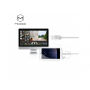 MCDODO USB kabel s Lightning / micro USB / USB-C kontektorima za Apple iPhone - 1m - bijela