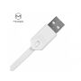 MCDODO USB kabel s Lightning / micro USB / USB-C kontektorima za Apple iPhone - 1m - bijela