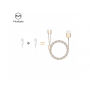MCDODO USB kabel s dvama Lightning konektorima za Apple iPhone - 1m - zlatna