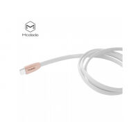 MCDODO USB kabel s USB-C konektorom za Apple MacBook - 1m - bijelo-zlatni