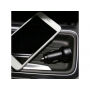 MCDODO punjač za u automobil s dva porta (5V / 3.4A) i LED ekranom za Apple iPhone / iPad / iPod - crna