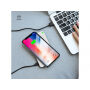 MCDODO bežični pravokutni punjač/držač za iPhone - bijela